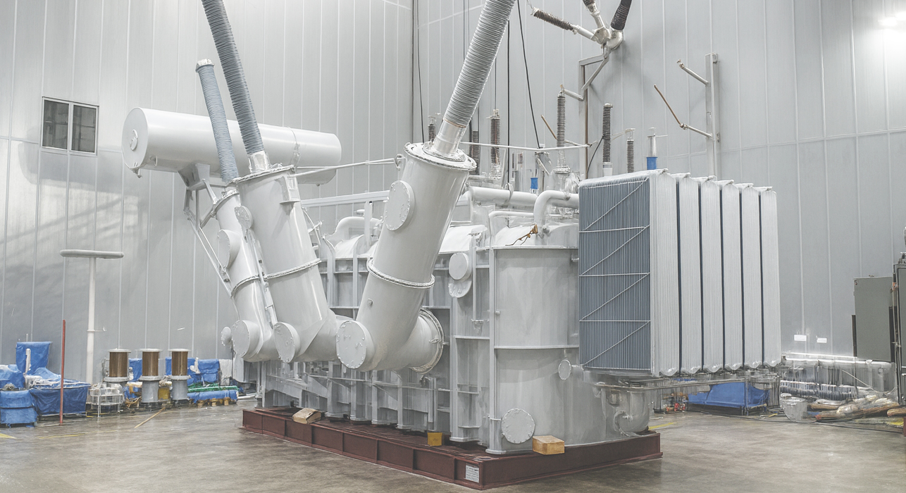 초고압변압기 시설 사진